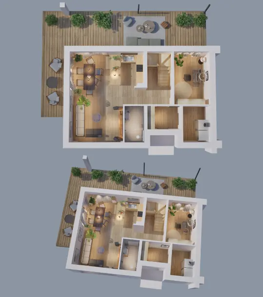 Słoneczne Aleje — wizualizacja 04 (pion)