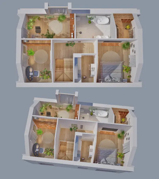 Słoneczne Aleje — wizualizacja 05 (pion)